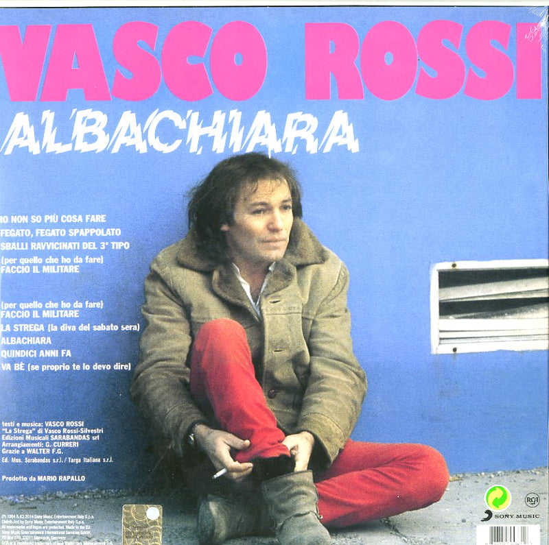 Rossi Vasco - Albachiara Vinile LP - Vinyl record 0888750458612