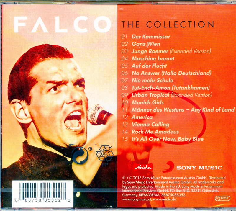 Falco - The Collection CD 0888750853523