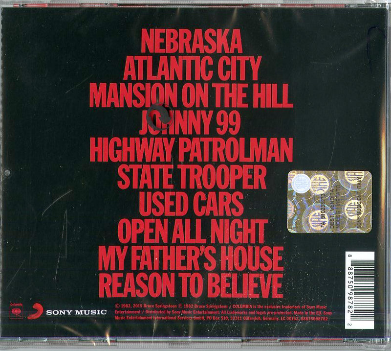 Springsteen Bruce - Nebraska Cd 0888750987822