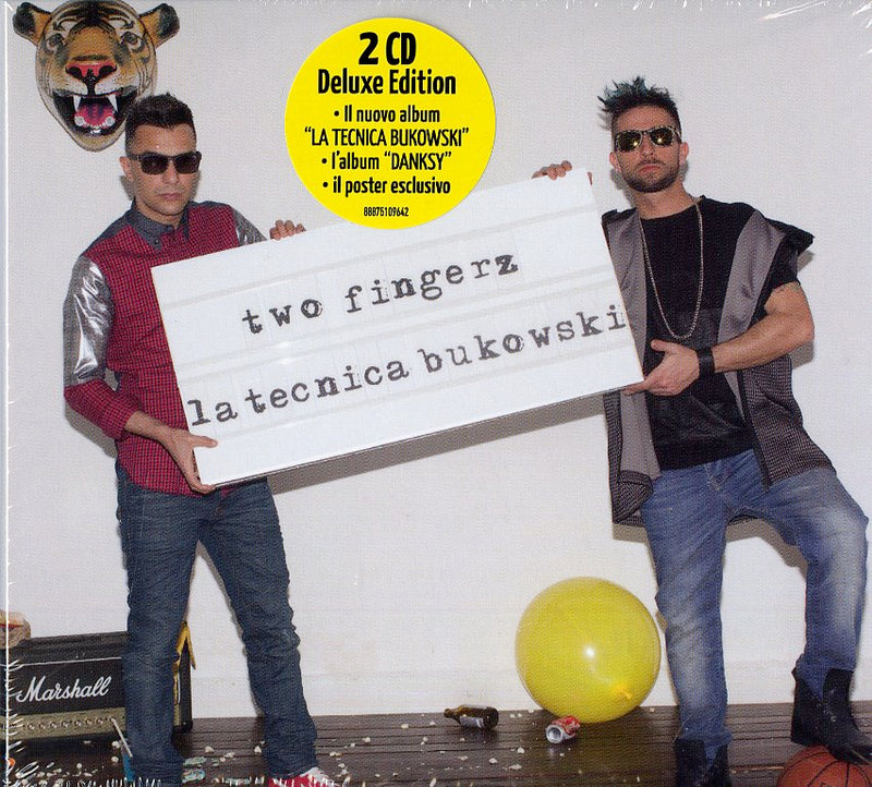 Two Fingerz - La Tecnica Bukowski (Deluxe Edt.1Cd+1Cd Danksy+Poster) Cd 0888751096424