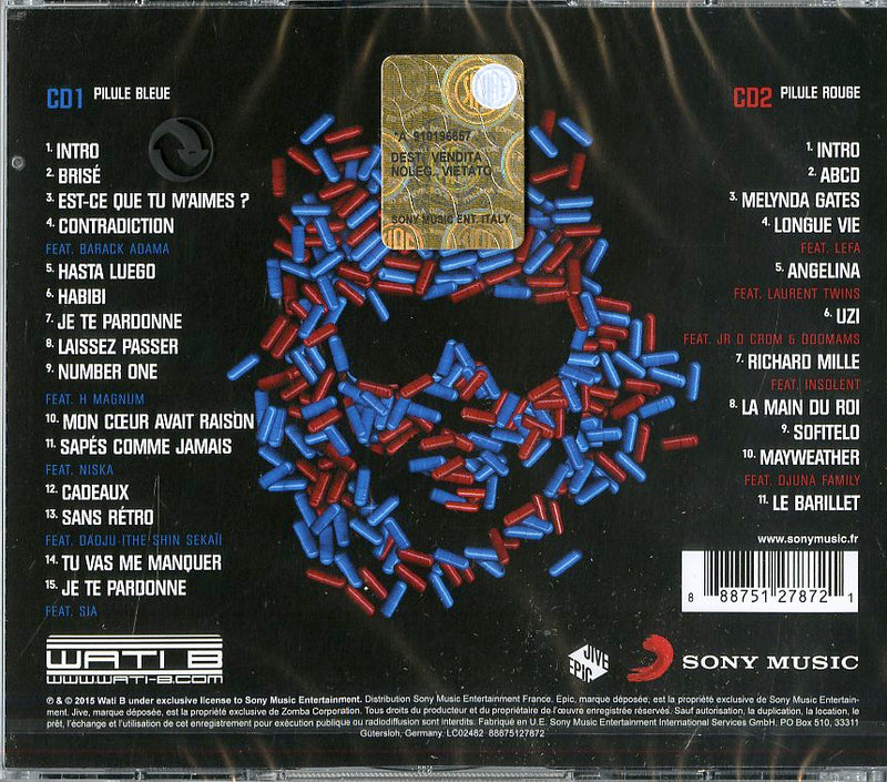 Maitre Gims - Mon Coeur Avait Raison Cd 0888751278721