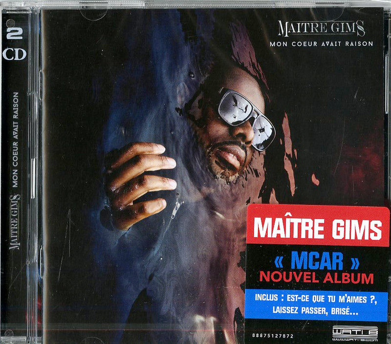 Maitre Gims - Mon Coeur Avait Raison Cd 0888751278721