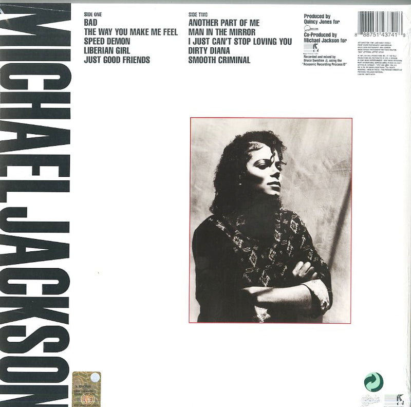 Jackson Michael - Bad Lp 0888751437418