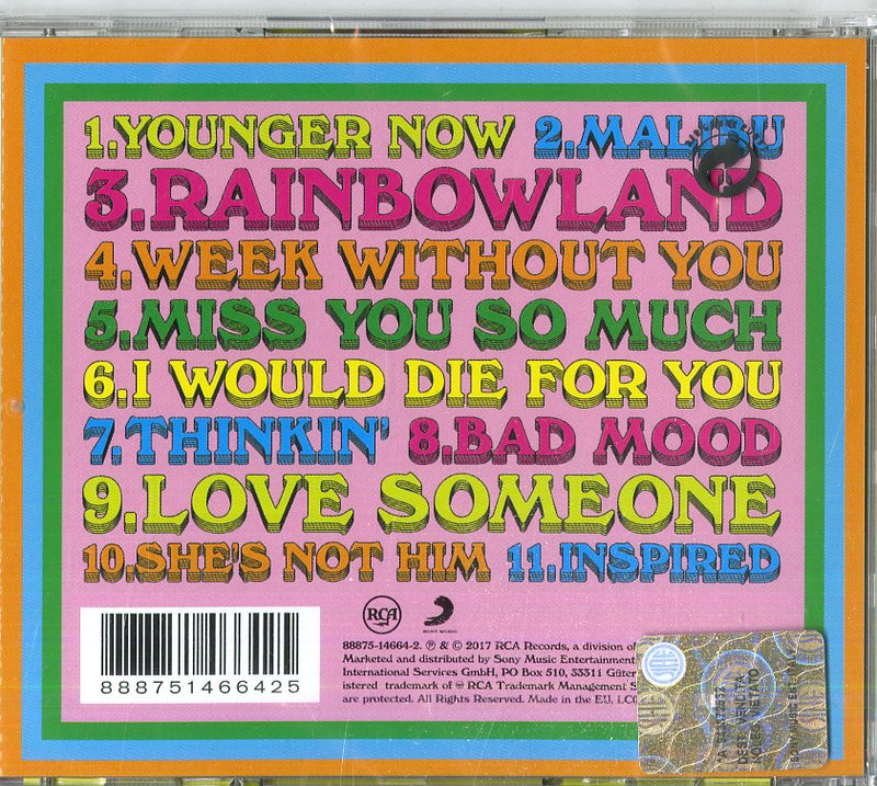 Cyrus Miley - Younger Now CD 0888751466425