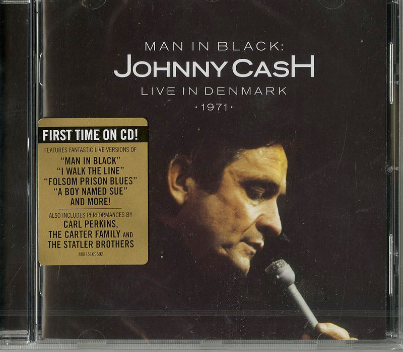 Cash Johnny - Man In Black Live In Demark 1971 Cd 0888751695924