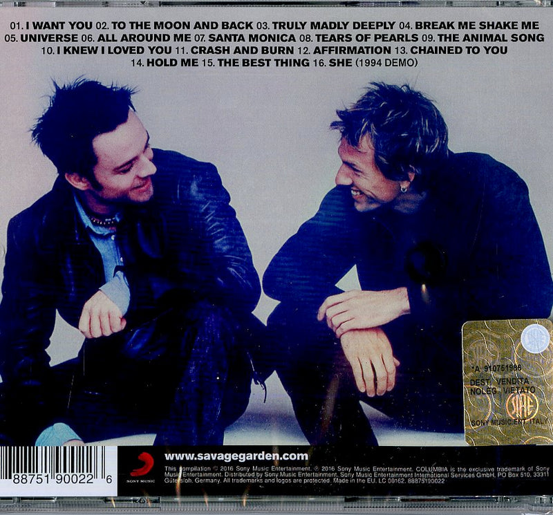 Savage Garden - The Singles CD 0888751900226