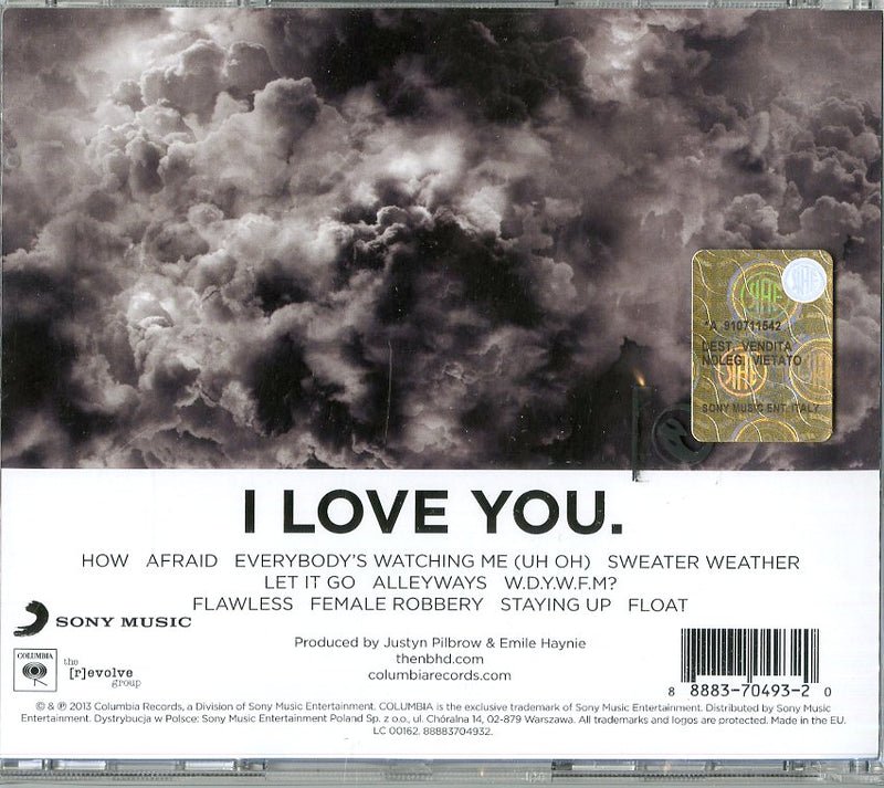 Neighbourhood The - I Love You. Cd 0888837049320