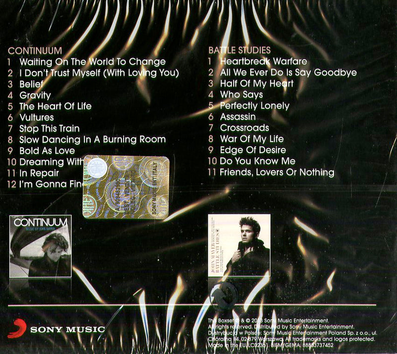 Mayer John - Continuum, Battle Studies (Box 2 Cd) CD 0888837374521