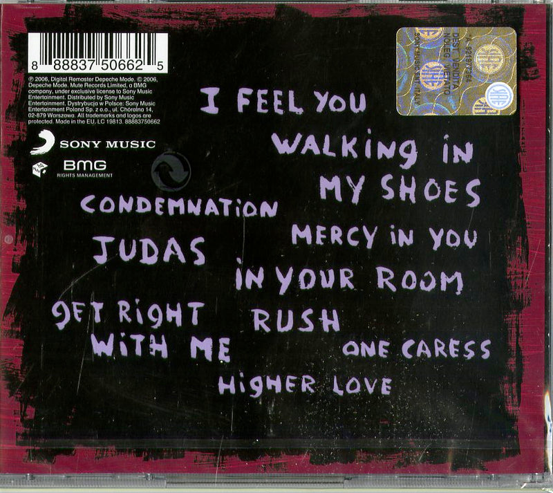 Depeche Mode - Songs Of Faith And Devotion Cd 0888837506625