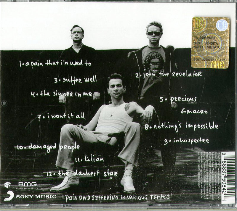 Depeche Mode - Playing The Angel Cd 0888837508421