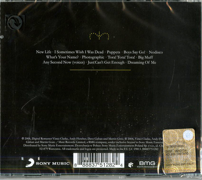 Depeche Mode - Speak And Spell Cd 0888837512824