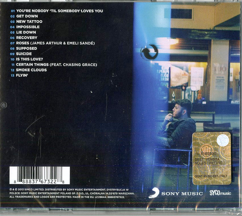 Arthur James - James Arthur Cd 0888837673228