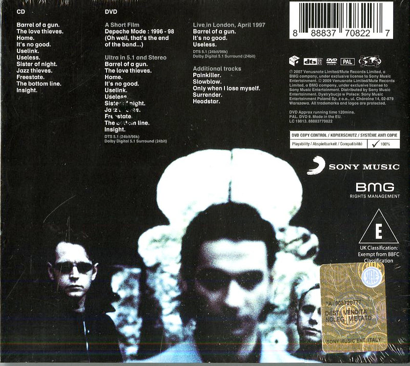 Depeche Mode - Ultra (Cd+Dvd) Cd 0888837708227