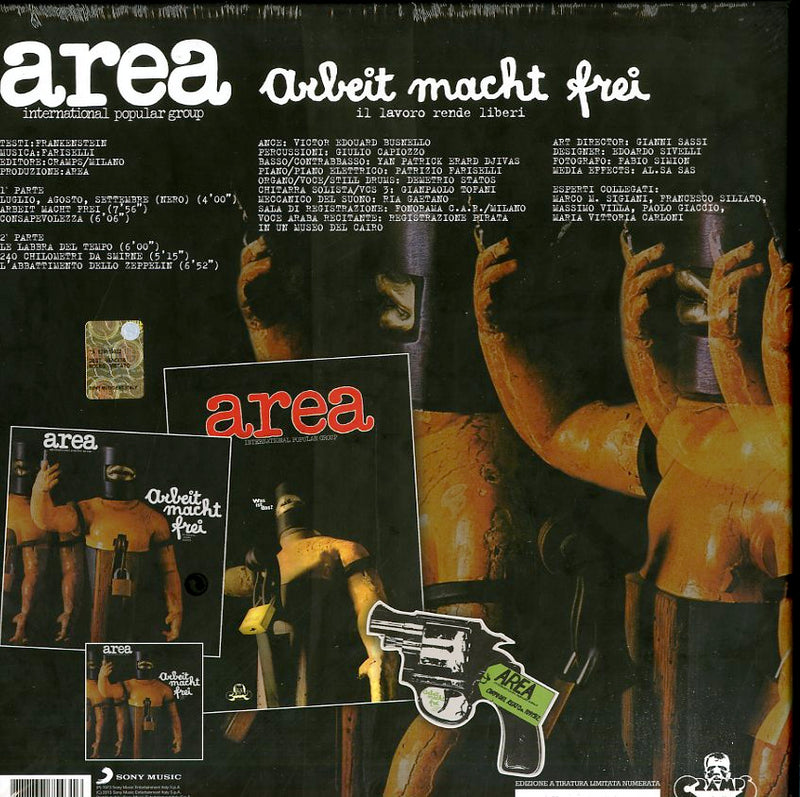 Area - Arbeit Macht Frei (Box Lp+Cd+Ga) Lp 0888837754316