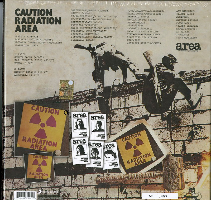 Area - Caution Radiation Area (Box Lp+Cd+Ga) Lp 0888837755511