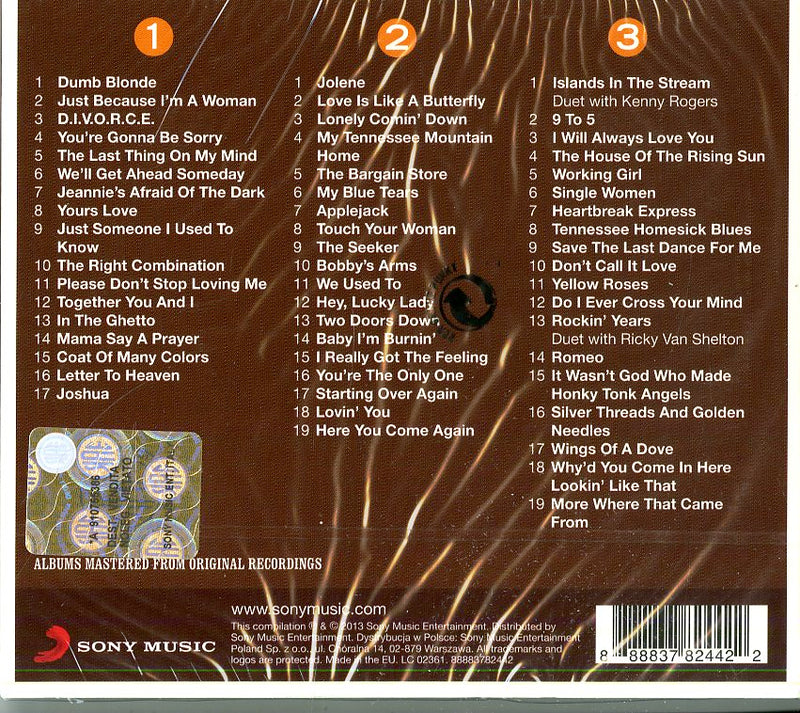 Parton Dolly - The Real... Dolly Parton (Box3Cd) Cd 0888837824422