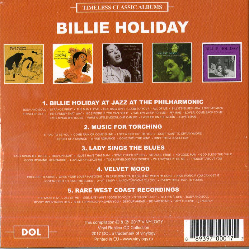 Holiday Billie - Timeless Classic Albums CD 0889397000172