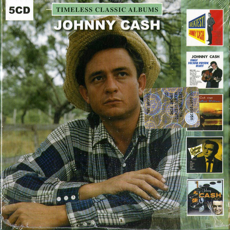 Cash Johnny - Timeless Classic Albums Cd 0889397000295