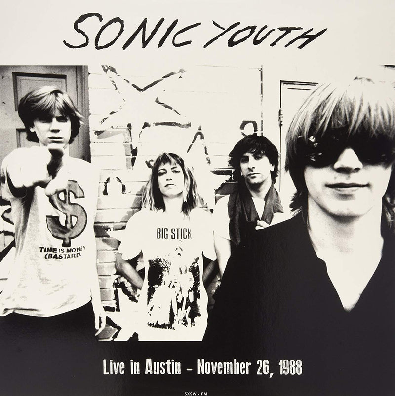 Sonic Youth - Live In Austin 26 November 1988 Lp 0889397520236