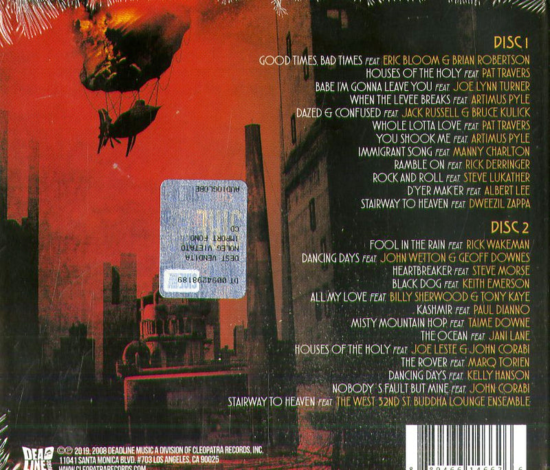 Compilation - The Ultimate Led Zeppelin Tribute Cd 0889466146626