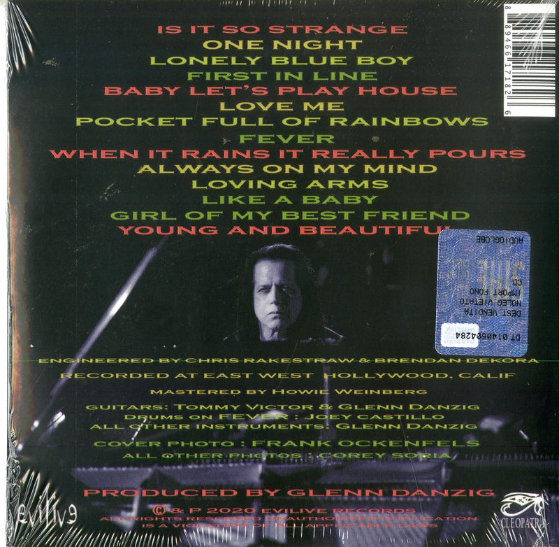 Danzig - Sings Elvis Cd 0889466171826