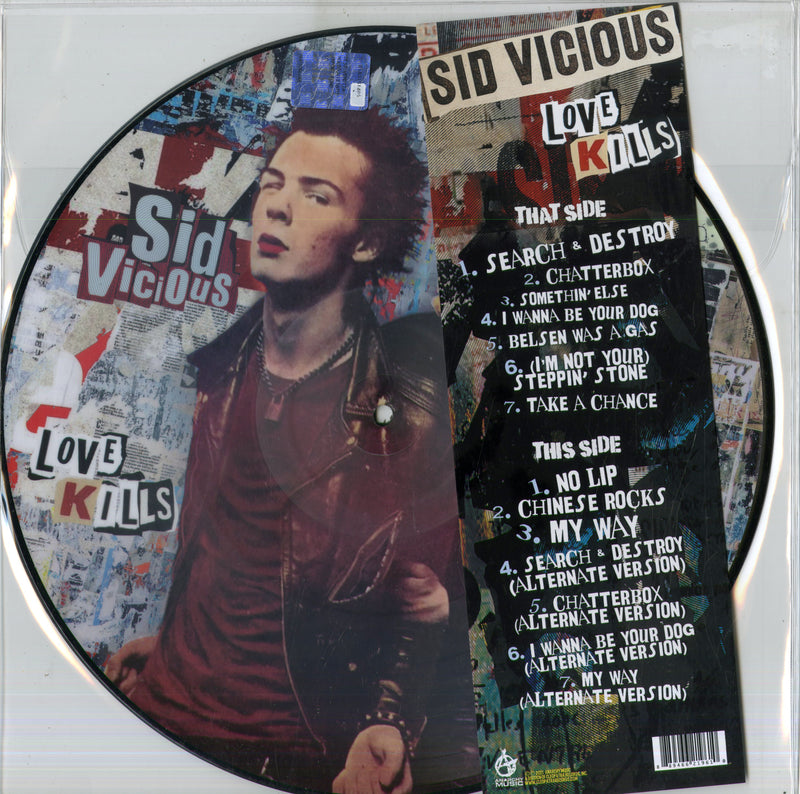 Vicious Sid - Love Kills Lp 0889466219610