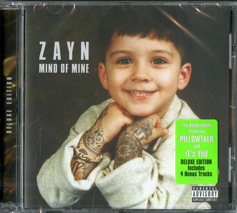 Zayn - Mind Of Mine (Deluxe Edt.18 Tracce) Cd 0889853124725