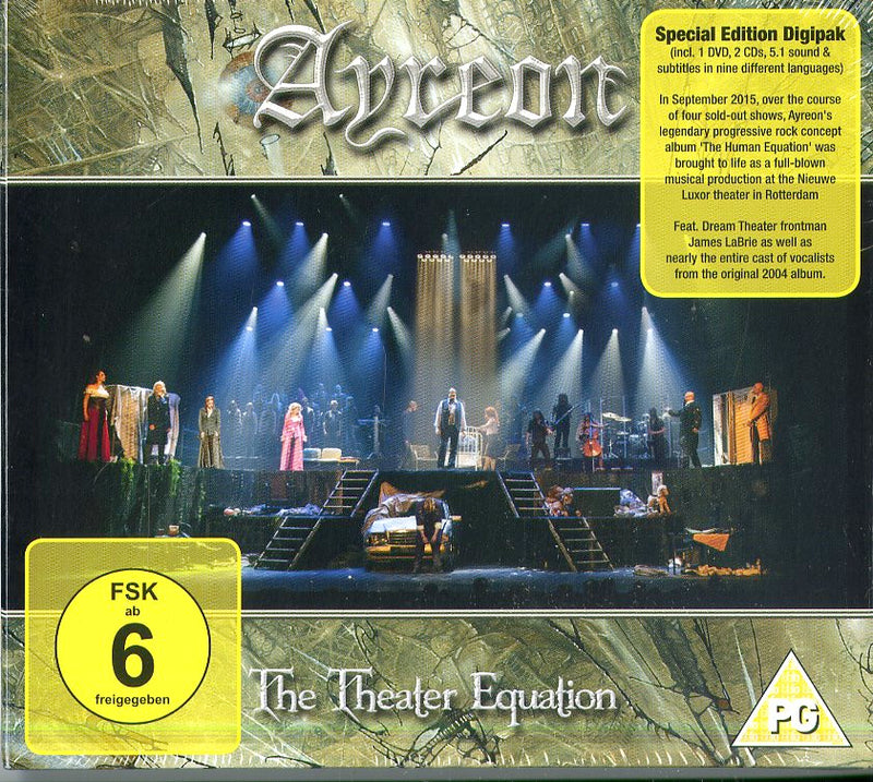 Ayreon - The Theater Equation (Spec.Edt.2Cd+Dvd) CD 0889853256921