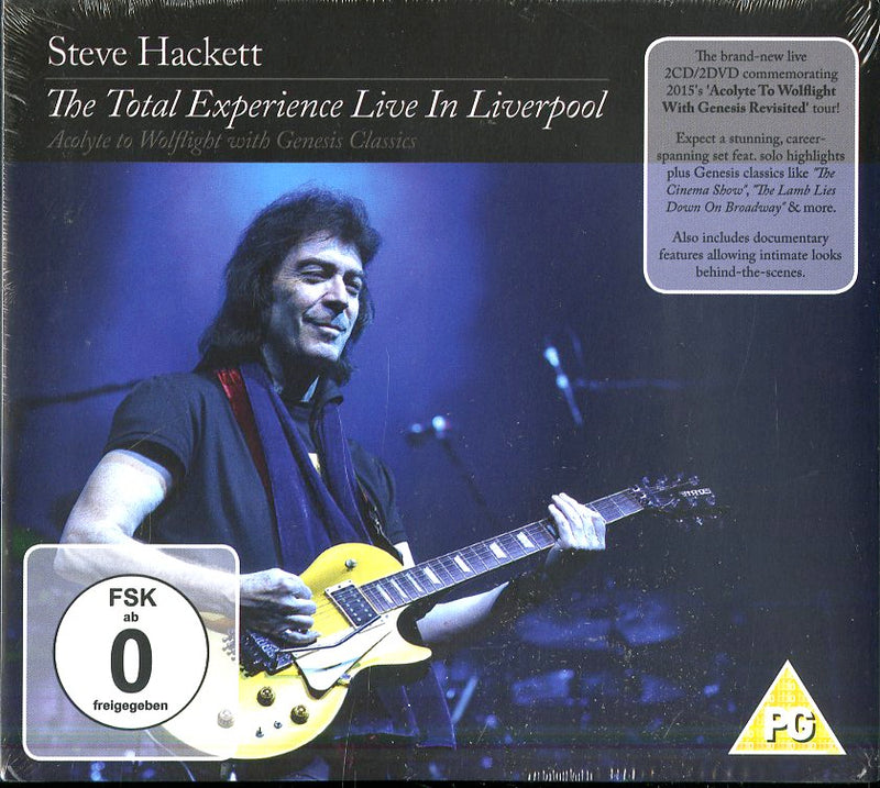 Hackett Steve - The Total Experience Live In Liverpool (2Cd+2Dvd) Cd 0889853263226