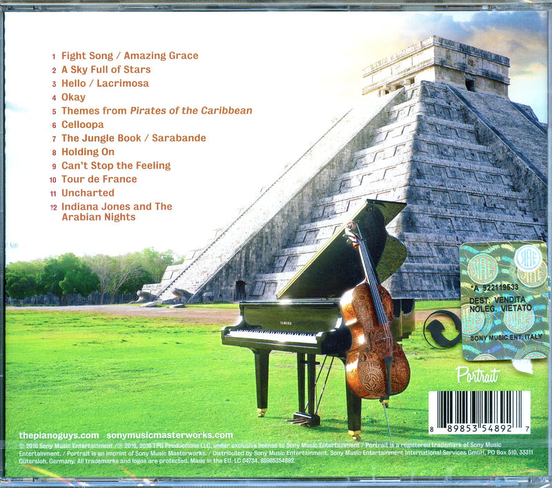 Piano Guys - Uncharted CD 0889853548927