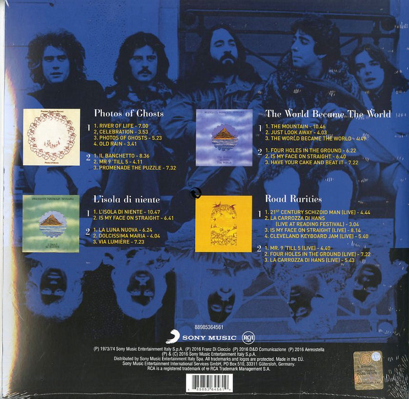 P. F. M. Premiata Forneria Marconi - Marconi Bakery 1973 1974 (Box) Lp 0889853645619