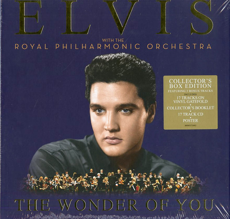 Presley Elvis - The Wonder Of You Elvis Presley With The Royal Philharmonic (Box 2Lp+Cd) Lp 0889853718825