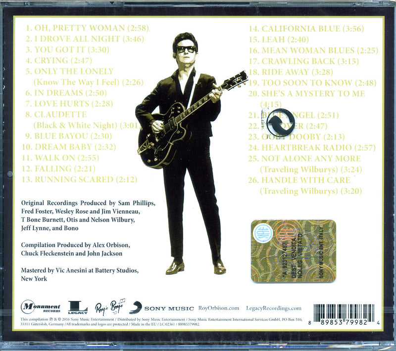 Orbison Roy - The Ultimate Collection Cd 0889853799824