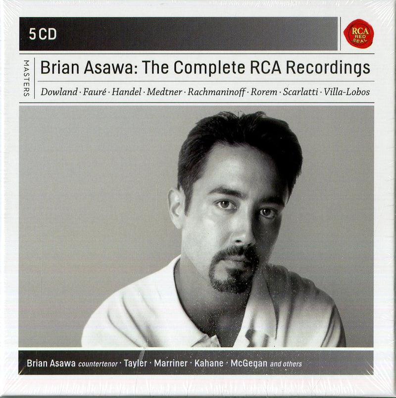 Asawa Brian (Controtenore) - B-Asawa:The Complete Rca Recording -Box5Cd--2017-