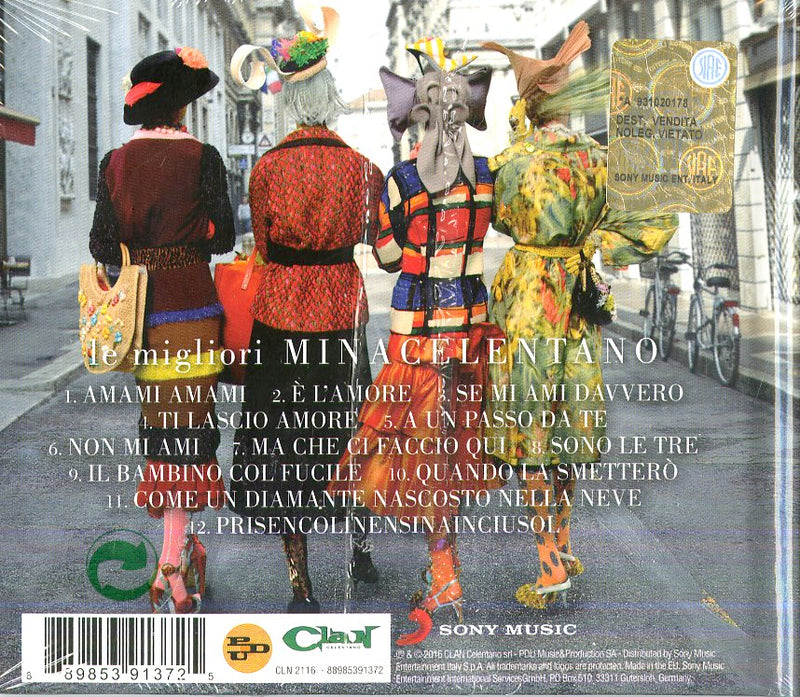 Mina Celentano Adriano - Le Migliori Cd 0889853913725