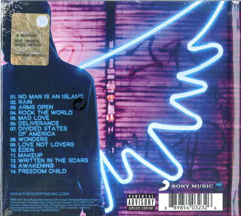 Script The - Freedom Child Cd 0889854032326