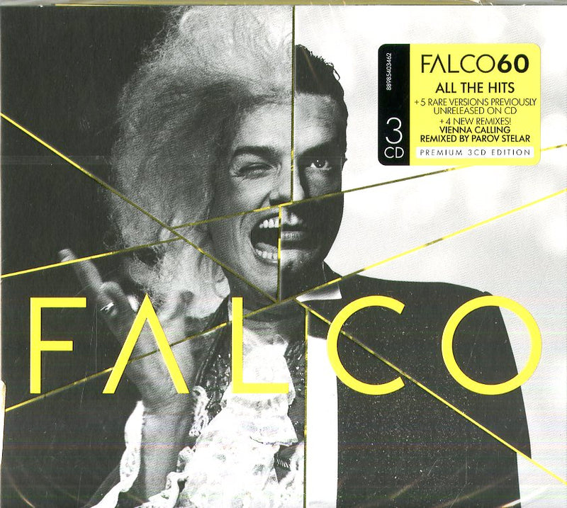 Falco - Falco 60 Best Of (Triplo Cd Digipack) CD 0889854034627