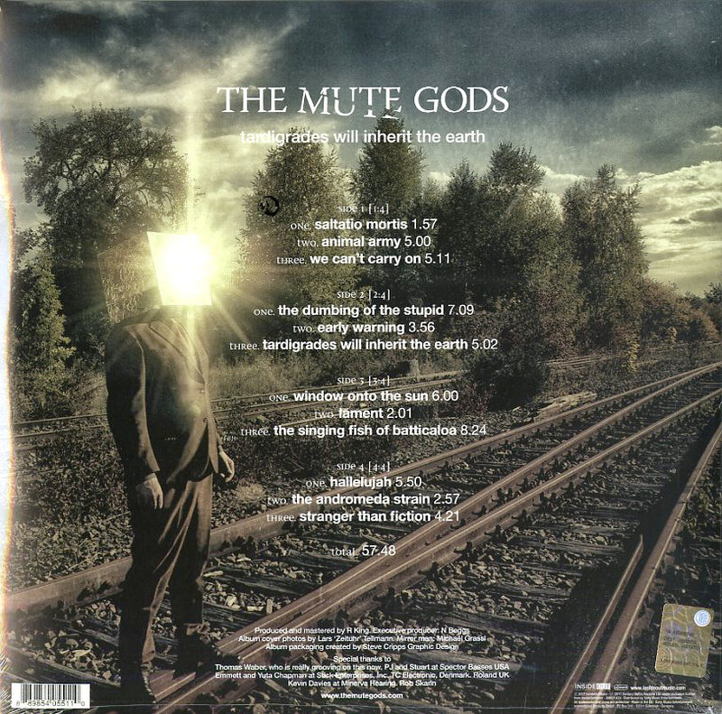 Mute Gods The - Tardigrades Will Inherit The Earth (2Lp+Cd) Vinile LP - Vinyl record 0889854055110
