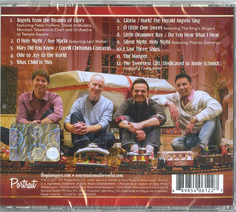 Piano Guys - Christmas Together Cd 0889854061227