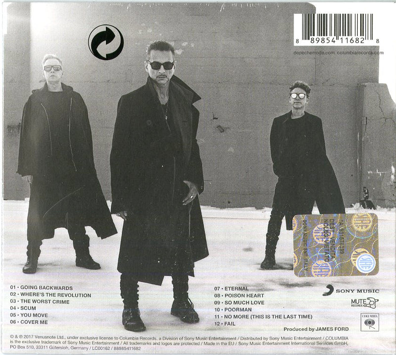 Depeche Mode - Spirit Cd 0889854116828