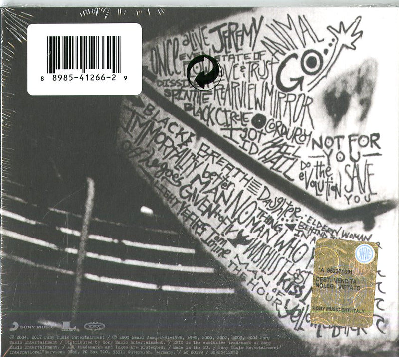 Pearl Jam - Rearviewmirror (Greatest Hits 1991-2003) Cd 0889854126629