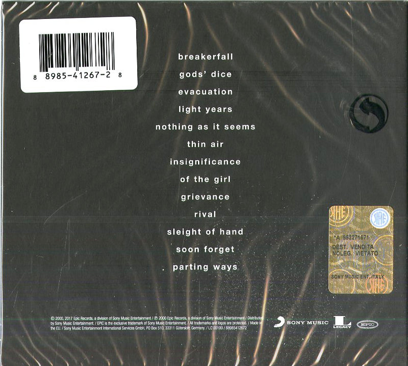 Pearl Jam - Binaural Cd 0889854126728