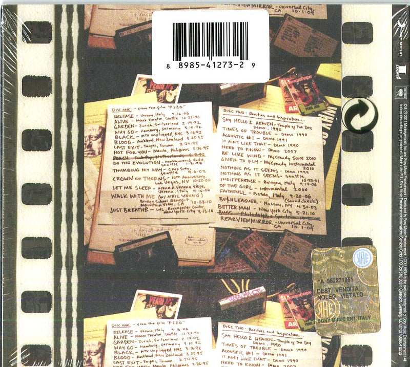 Pearl Jam - Pearl Jam Twenty Original Motion Picture Cd 0889854127329