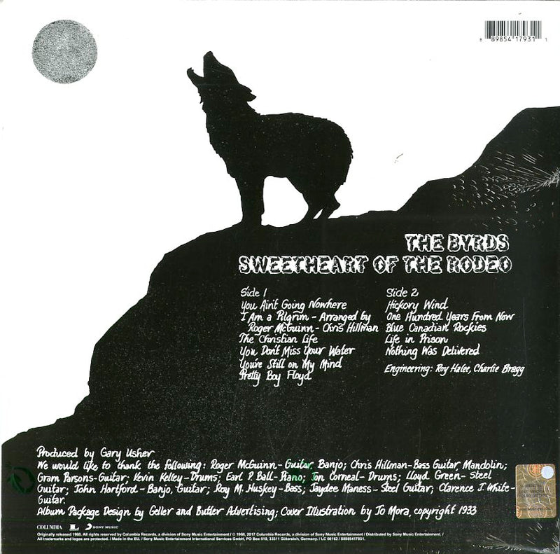 Byrds The - Sweetheart Of The Rodeo Vinile LP - Vinyl record 0889854179311