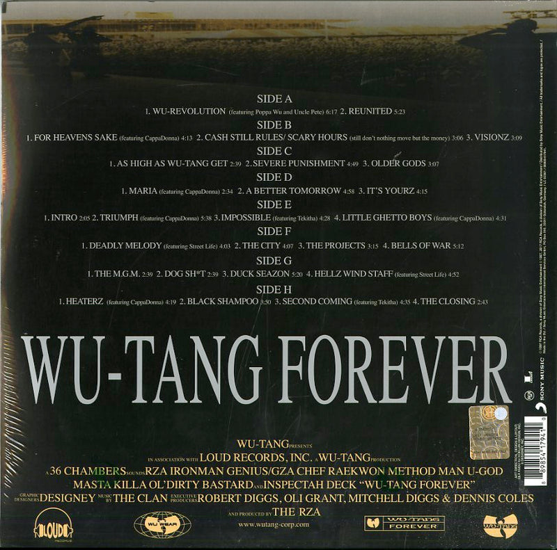 Wu-Tang Clan - Wu-Tang Forever Lp 0889854179410