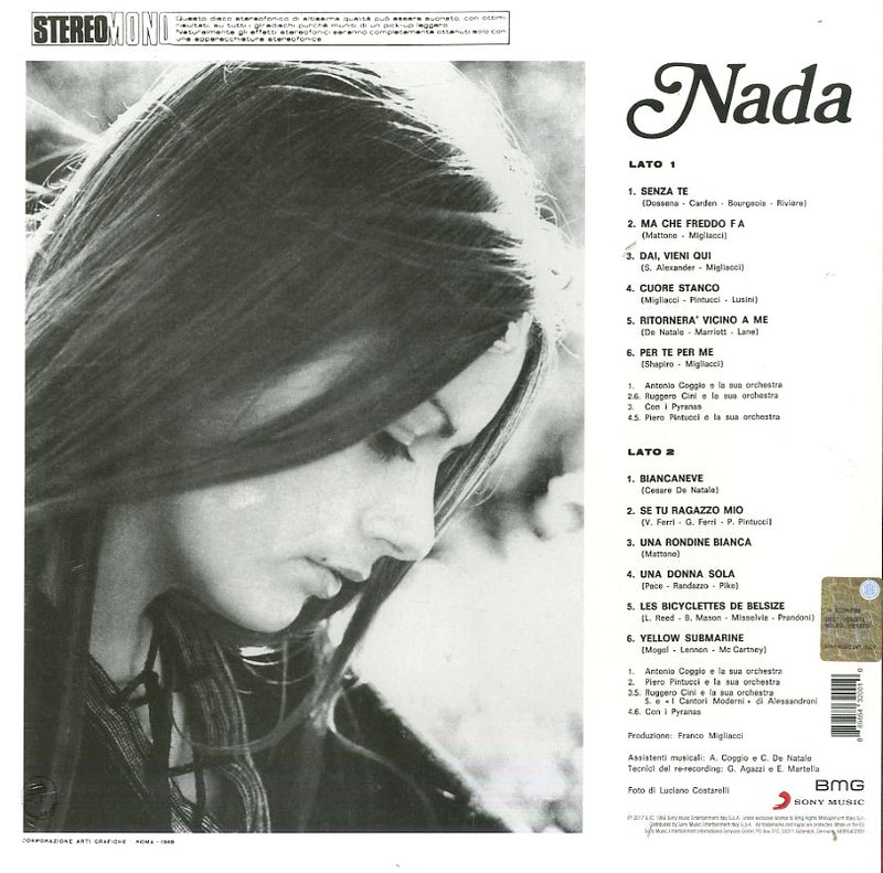 Nada - Nada Lp 0889854320010