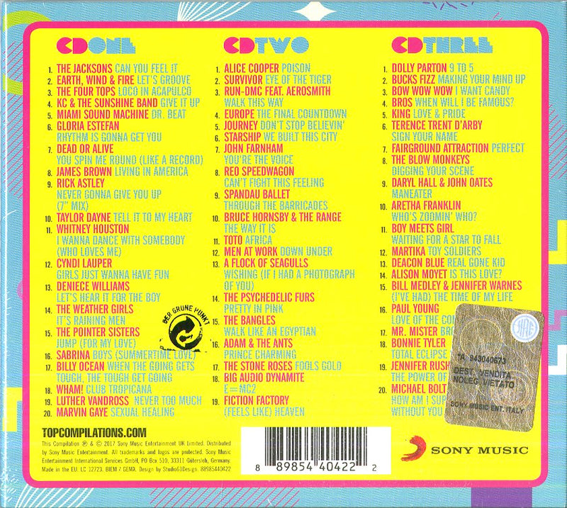 Compilation - The Classic 80S Collection Cd 0889854404222