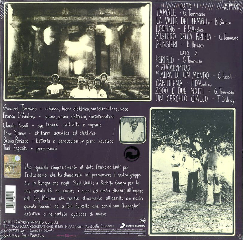 Perigeo - La Valle Dei Templi Vinile LP - Vinyl record 0889854423414