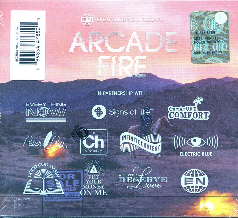 Arcade Fire - Everything Now (Day Version) Cd 0889854478520