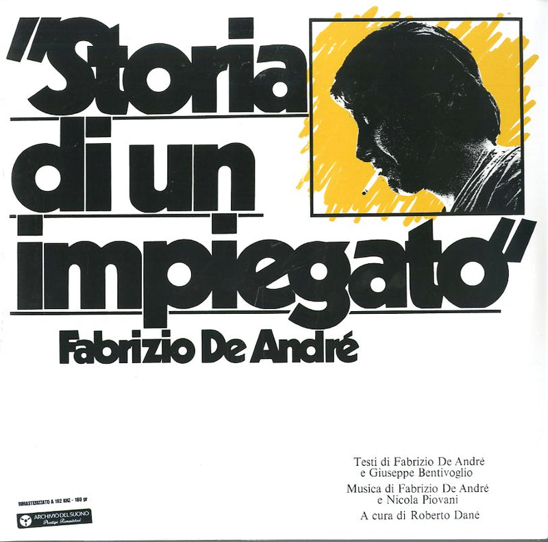 De Andre' Fabrizio - Storia Di Un Impiegato Lp 0889854480813